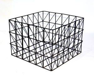 Multi-Functional Black <b>Wire</b> Mesh Storage <b>Basket</b> Iron Metal Art Home Kitchen Bathroom Decorative <b>Laundry</b> Dirty <b>Basket</b> - Product Image 2
