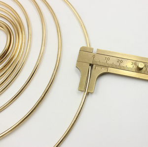 Décoration intérieure, fournitures de macramé, projets d'artisanat, cerceaux en métal doré pour <span class=keywords><strong>attrape</strong></span>-rêves, couronnes - Product Image 4