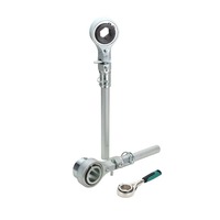 Tendeur robuste en acier, tendeur à surface galvanisée à chaud, tendeur à cliquet compact, tendeur à mâchoires