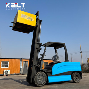 Chariot à 4 roues alimenté par batterie au lithium de 3 tonnes à charge rapide pour le stockage en entrepôt - Product Image 4