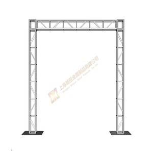 Estructura de Aluminio Personalizada de 300*300 mm, Marco de Entramado Cuadrado para Iluminación, Estructura de Entramado para Conciertos, Estructura de Escenario Redonda - Product Image 5