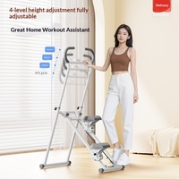 Appareil de fitness multifonctionnel antidérapant pour la maison, marchepieds d'escalade, équipement d'exercice, machine à step stationnaire, appareil de course silencieux