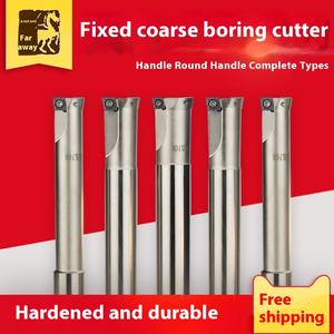 SB çift kenarlı sabit kaba delme aracı Bar 11.7-49.7 düz alt işleme merkezi için kesme ve şekillendirme aracı raybalama" - Product Image 5