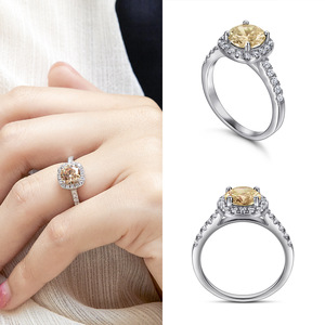 Fashion Silver <b>Jewelry</b> <b>Set</b> Rhodium Plated Round Cut Zirconia Ring <b>Women</b> <b>Jewelry</b> <b>Sets</b> <b>for</b> Party - Product Image 5