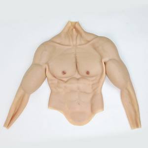 筋肉の腕を持つマッスルスーツリアルなシリコン筋肉シミュレーションスーツコスプレマッチョボディスーツコスチューム女装 - Product Image 3