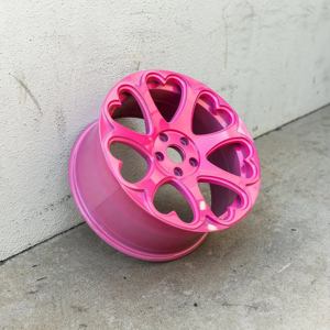 Cerchi Forgiati Personalizzati RCSR a Forma di Cuore 15 16 17 18 19 20 Pollici 4x100 4x108 per Mini Cooper <span class=keywords><strong>Fiat</strong></span> Honda Civic Toyota Yaris - Product Image 5