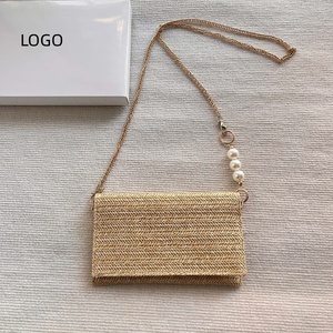 Venta al por mayor de fábrica: Bolso de paja de verano estilo renovado - duradero y versátil para la playa y salidas informales - Product Image 6