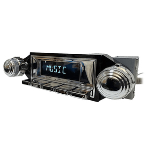 Radio Retro para Auto Ford, Estéreo <span class=keywords><strong>Bluetooth</strong></span> MP3, Reproductor Multimedia con USB y AUX, Apto para Modelos Ford y Mercedes-Benz. - Product Image 6