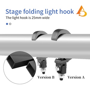 ตะขอเกี่ยวไฟเวที AICPOSE แบบพับได้ รับน้ำหนักได้ 200 กก. สำหรับโครงถักไฟเวที - Product Image 5