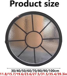 Finestre Rotanti in Vetro con Telaio in Alluminio a 360 Gradi °   <span class=keywords><strong>Finestra</strong></span> Girevole di Ricambio per Oblò, Finestre Ventilate Rotanti per Interni - Product Image 4