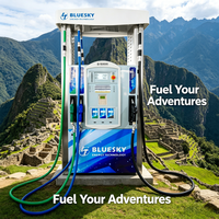Pompe à carburant essence/diesel certifiée BLUESKY 220V/380V pour stations-service au Chili, homologuée ISO, norme internationale