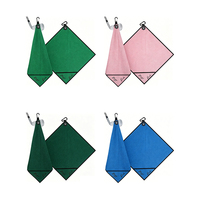 Serviette de golf en microfibre magnétique super absorbante et à séchage rapide avec clip aimanté robuste, serviette de sport durable pour hommes et femmes