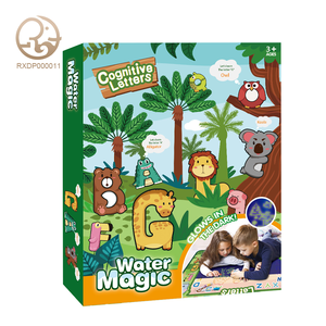 Alfombrilla de garabato de agua mágica reutilizable <span class=keywords><strong>para</strong></span> niños unisex, alfombrillas creativas <span class=keywords><strong>para</strong></span> dibujar con agua con función luminosa brillante <span class=keywords><strong>para</strong></span> <span class=keywords><strong>jugar</strong></span> - Product Image 6