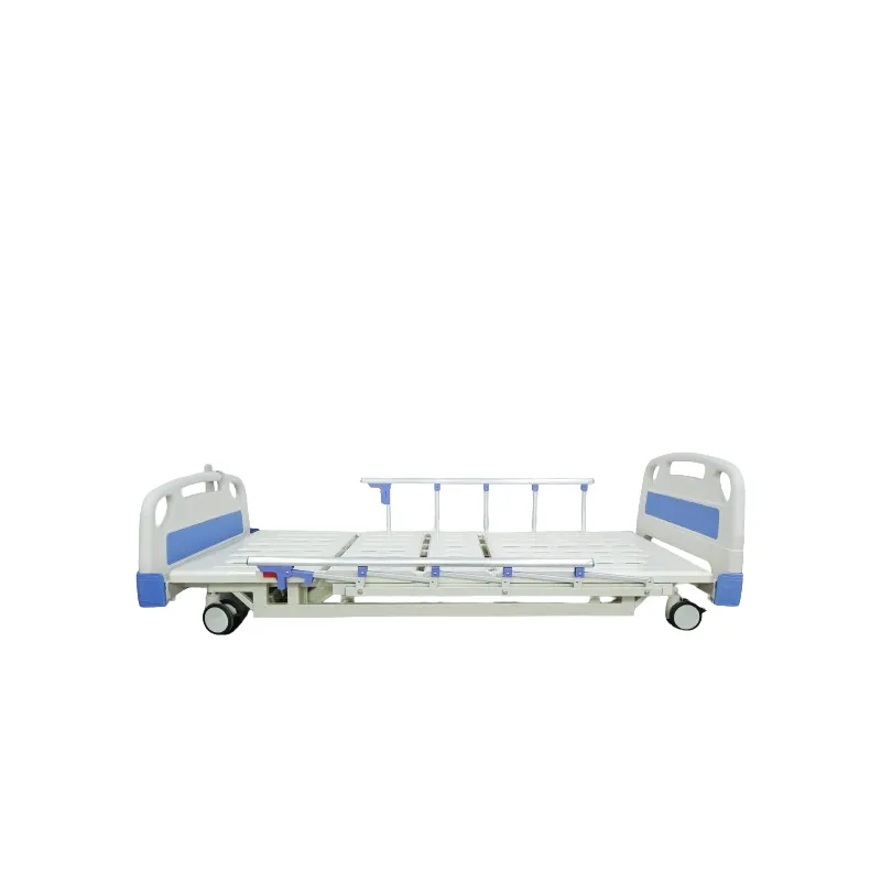 Adjustable Height Home Care Use Remote Control Ultra Lowest Bed Super Low Full Electric Hospital Bed