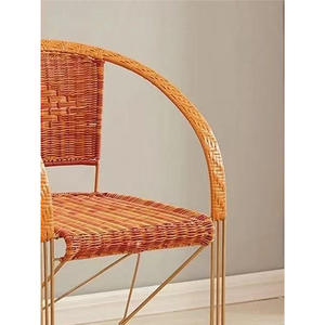 Panier de rangement rond en PE tissé à la main pour la maison, le salon, l'intérieur et l'extérieur - Product Image 3