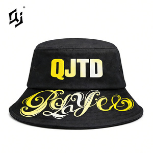 Cappello <span class=keywords><strong>da</strong></span> <span class=keywords><strong>Pescatore</strong></span> Personalizzato QJ OEM con Stampa Cartoon e Logo Ricamato, Leggero per l'Estate e la Spiaggia - Product Image 5