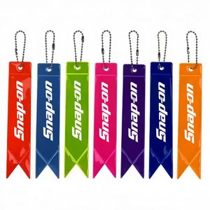 Équipement réfléchissant de sécurité pour la course nocturne, le cyclisme et la marche en extérieur, pendentif réflecteur en PVC polyvalent, porte-clés, signalisation d'avertissement haute visibilité - Product Image 2