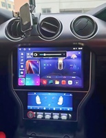 Écran tactile IPS 11,8 pouces, autoradio Android, navigation GPS, lecteur DVD pour Ford Mustang 2013-2018, WiFi, Bluetooth, DSP