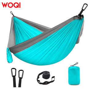 Hamaca Ligera de Nailon Woqi con Capacidad para 500 Libras, Hamaca Portátil para Acampar al Aire Libre con Bolsa de Almacenamiento - Product Image 2