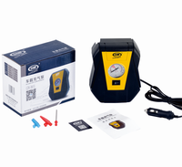 Compresseur d'air portable pour voiture, gonfleur de pneus 12V avec moniteur de pression des pneus filaire 150 PSI
