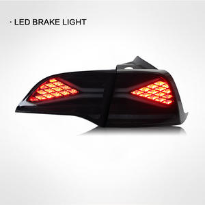 Nouvel assemblage de feu arrière LED RVB <span class=keywords><strong>Fantasy</strong></span> étanche pour Tesla modèle 3/Y avec <span class=keywords><strong>lentille</strong></span> rouge feux de course modifiés clignotant coulant - Product Image 4