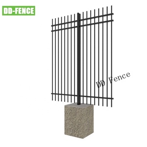 Thiết Kế Mới Không Có Hàn An Ninh Thép Hình Ống Hàng Rào Cho Ngành Công Nghiệp Thương Mại Trường Học Nhà Máy Đường Sắt - Product Image 2