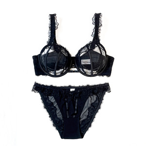 Conjunto <span class=keywords><strong>de</strong></span> Lencería <span class=keywords><strong>de</strong></span> Alta Calidad <span class=keywords><strong>para</strong></span> Mujer, Tallas Grandes 75D-95J, Sujetador Push-Up con Soporte <span class=keywords><strong>para</strong></span> Pecho Grande, Antideslizante, con Encaje, Copa Completa, <span class=keywords><strong>para</strong></span> Chicas Curvilíneas - Product Image 5