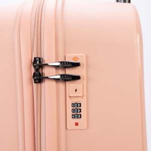 Ensemble de valises à roulettes modernes en PP léger avec logo personnalisé en gros, 3 pièces, 20 pouces, 24 pouces, 28 pouces, ensemble de valises de voyage - Product Image 6