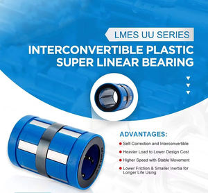 फिटनेस उपकरण जिम मशीन प्लास्टिक स्व-संरेखित सुपर रैखिक बॉल असर Lmes10uu Lmes10uu Lmes25uu Lme30uu रैखिक स्लाइडर - Product Image 4