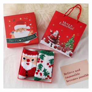 Set regalo di natale calza di natale per feste Festive forniture calze di natale - Product Image 1