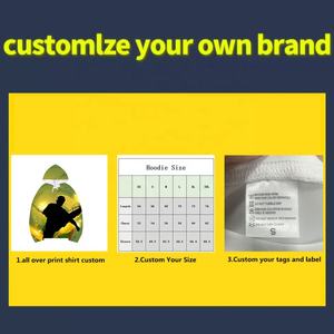 Sudadera con capucha con estampado completo Sudaderas con capucha personalizadas con logotipo Pantalones de chándal unisex de alta calidad Sudadera con capucha con logotipo personalizado Estampado completo - Product Image 2