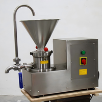 Moulin colloïdal commercial 2,2 kW pour la fabrication de beurre de cacahuète, machine à broyer la pâte de sésame, processeur alimentaire pour sauce chili 50-700 kg/h