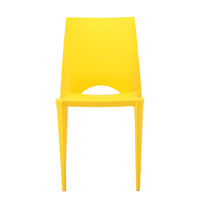 Chaise d'extérieur nordique Bellini, chaise de salle à manger en plastique, chaise en plastique créative à la mode et minimaliste, chaise de réunion de café