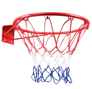 מקצועי באיכות מקורה כדורסל טבעת דלת תליית שפת חישוק וקבוצה נטו