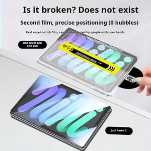 Dust-Loại Bỏ Dễ Dàng Cài Đặt 9H Glass HD Rõ Ràng Tempered Glass Bảo Vệ Màn Hình Cho <span class=keywords><strong>iPad</strong></span> <span class=keywords><strong>Mini</strong></span> 7 8.3Inch - Product Image 3