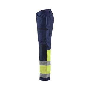 BLAKLADER - 155118118933D120 Pantalon haute visibilité Stretch Bleu marine/jaune-EAN 7330509538357 HI-VIS WORKWEAR - Product Image 5