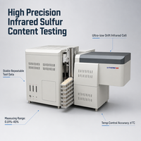 U-Therm ISO19579 YX-DL8810 4KW Fully Automatic Infrared Sulfur Analyzer 0.001% Accuracy Coal for Petroleum Total Sulfur 1 Year