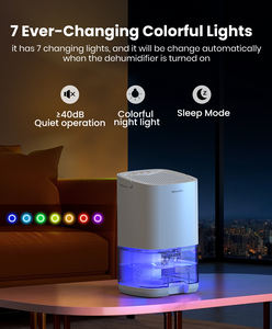 Mini <span class=keywords><strong>deshumidificador</strong></span> ayuda con el secado de <span class=keywords><strong>ropa</strong></span> eliminación rápida <span class=keywords><strong>deshumidificador</strong></span> de humedad Oficina interior con práctico fácil de llevar 350ML/D - Product Image 4