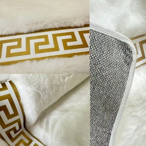 Thảm lông cừu giả cao cấp, mềm mại như lông thỏ, dùng trang trí phòng khách - Product Image 3