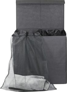 Panier à linge 23"L x 12.99"W x 22.75"H, panier à linge double à 2 sections, grand panier à linge pour vêtements sales avec sacs intérieurs amovibles - Product Image 5