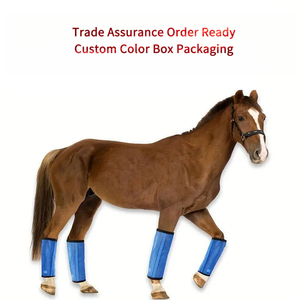 Protectores de Patas de Caballo de Malla de PVC Transpirable en Stock con Diseño Anti-Fricción y Refrigerante para Pastoreo en Praderas y Control de Plagas - Product Image 1