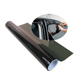 Rordon barato tinte súper oscuro para coches ventanas fábrica polarizado negro <span class=keywords><strong>coche</strong></span> vidrio tintado <span class=keywords><strong>coche</strong></span> ventana película solar UV rechazo - Product Image 1