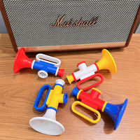 Petite Trompette Jouet Fonctionnant à Piles Zhiqu en ABS, Instrument de Musique à Clavier en Plastique pour Enfants et Fans de Films et de Télévision pour Garçons