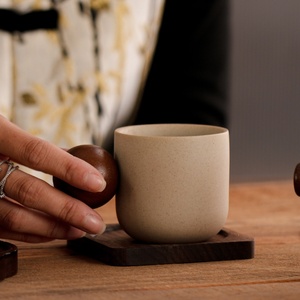 <span class=keywords><strong>Tazza</strong></span> da Caffè/Espresso in <span class=keywords><strong>Ceramica</strong></span> Fatta a Mano Stile Giapponese, <span class=keywords><strong>Tazza</strong></span> da Tè, Ciotola in <span class=keywords><strong>Ceramica</strong></span> Grezza, Design Minimalista, Grande Capacità, Uso Domestico - Product Image 3