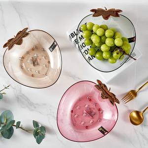 Offre Spéciale Snack Fruits Secs Assiette Lumière De Luxe Maison Salon Corbeille De Fruits En Plastique Plateau De Fruits - Product Image 1