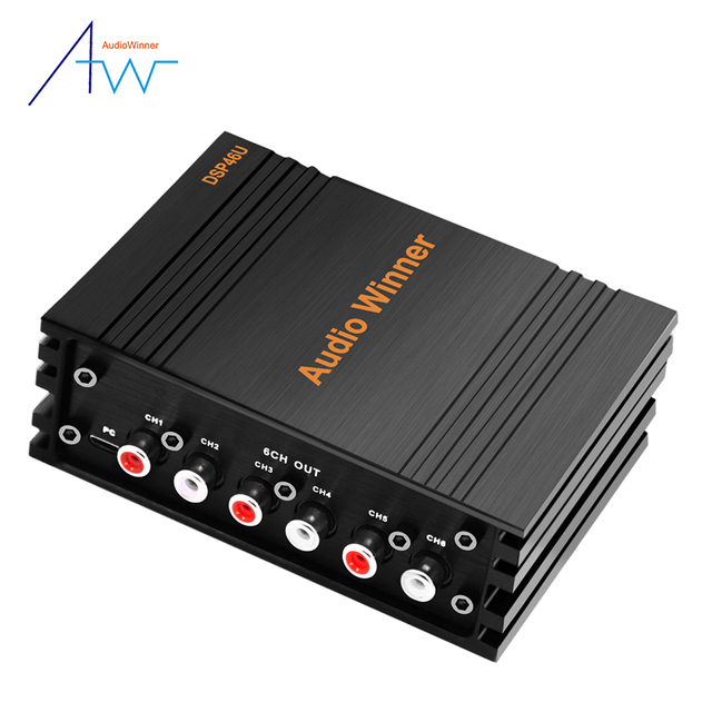 AudioWinner DSP46U High Quality 4 Channel Audio Car Amplifier with Android Ios Dsp