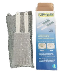 Pierre ponce nettoyante pour toilettes, forme solide avec poignée, écologique pour le nettoyage de la salle de bain - Product Image 3