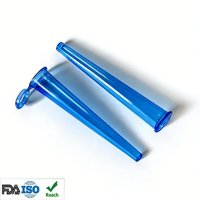 Tube en plastique PP de haute qualité 98 mm – Contenant hermétique anti-humidité pour cigarettes avec couvercle résistant aux enfants, sérigraphié