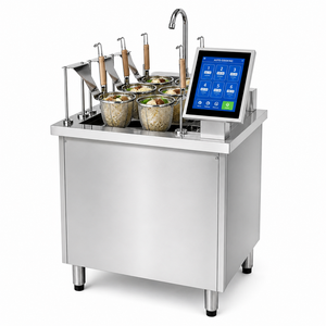 Commercial Automatic Lifting Noodle Cooker 6KW Electric Pasta Cooker Machine with Smart Touch Control for Ramen Restaurant - Product Image 1