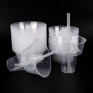 Da asporto 2 in 1 bicchieri di plastica usa e getta pollo fritto ciotola per Snack tazza per bevande Snack e tazza per bevande - Product Image 5